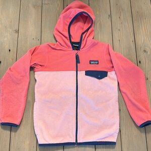 Well loved Girls Patagonia 5T Micro D Snap-T Jacket